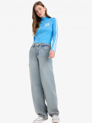 ژاکت زنانه آبی دفکتو