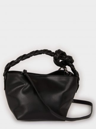 کیف دوشی زنانه مشکی دفکتو