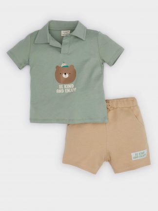 ست لباس نوزادی پسرانه دفکتو