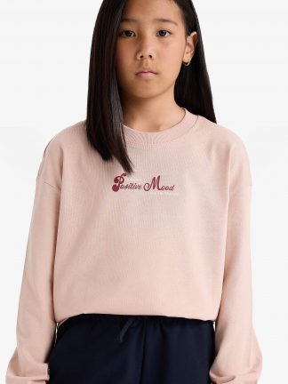 تی شرت دخترانه بژ دفکتو