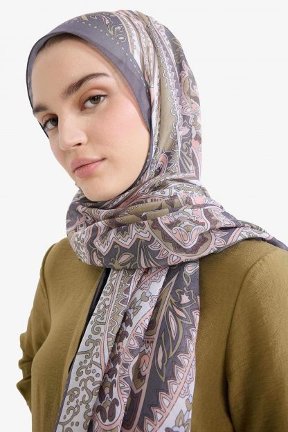 روسری و شال زنانه چند رنگ دفکتو