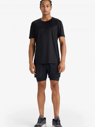 شلوارک مردانه مشکی دفکتو