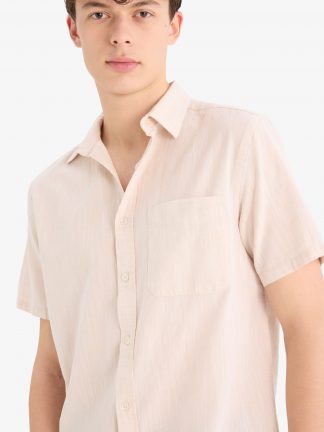 پیراهن آستین کوتاه مردانه دفکتو