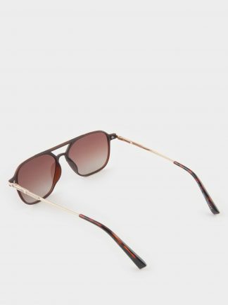 عینک آفتابی مردانه قهوه ای دفکتو