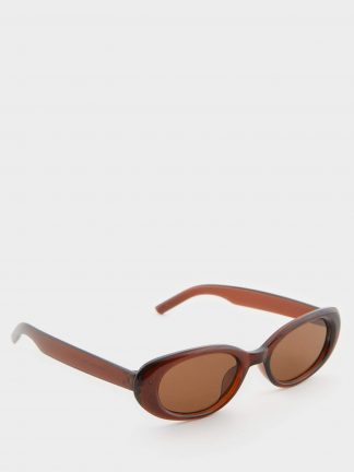 عینک آفتابی زنانه قهوه ای دفکتو