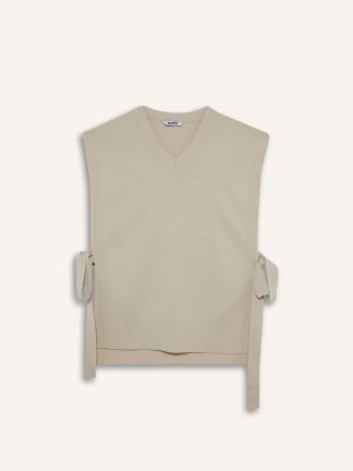 جلیقه زنانه بژ دفکتو