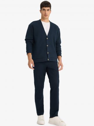 ژاکت مردانه سرمه ای دفکتو