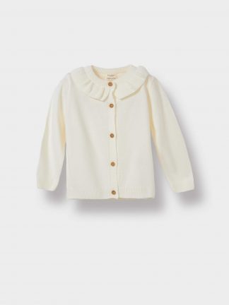 ژاکت نوزاد دختر بژ دفکتو