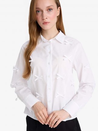 تونیک زنانه سفید دفکتو