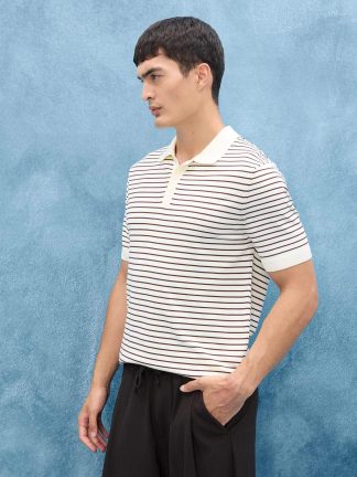 پولوشرت مردانه بژ دفکتو