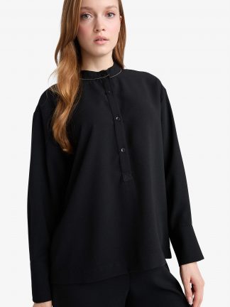تونیک زنانه مشکی دفکتو