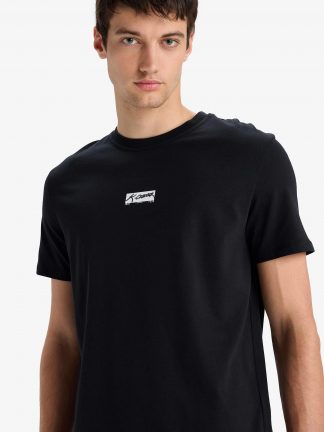 تی شرت مردانه مشکی دفکتو