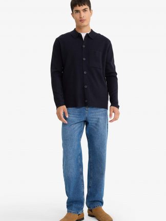 ژاکت مردانه سرمه ای دفکتو