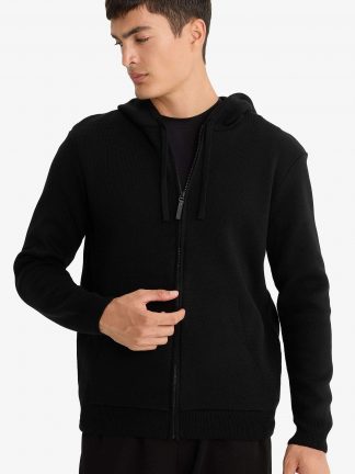 ژاکت مردانه مشکی دفکتو