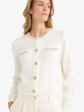 ژاکت زنانه بژ دفکتو