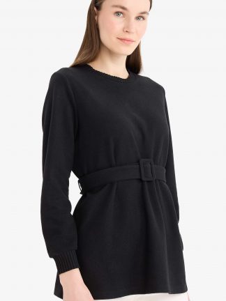 تونیک زنانه مشکی دفکتو