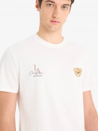 تی شرت مردانه بژ دفکتو