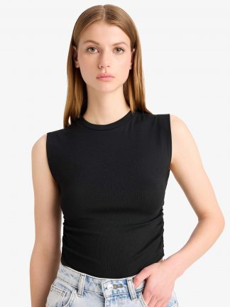 تاپ زنانه مشکی دفکتو