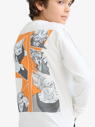 تی شرت پسرانه سفید دفکتو