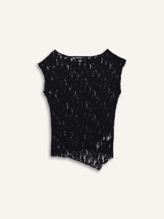 تاپ زنانه مشکی دفکتو