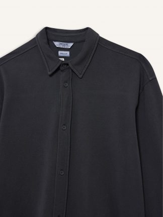 پیراهن مردانه خاکستری تیره دفکتو