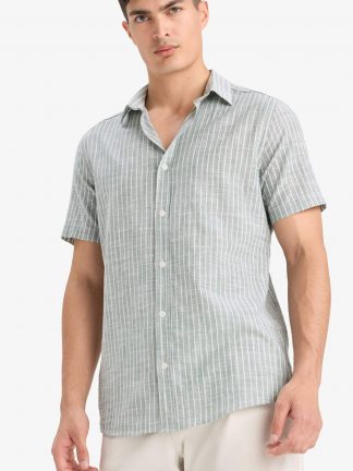 پیراهن آستین کوتاه مردانه دفکتو