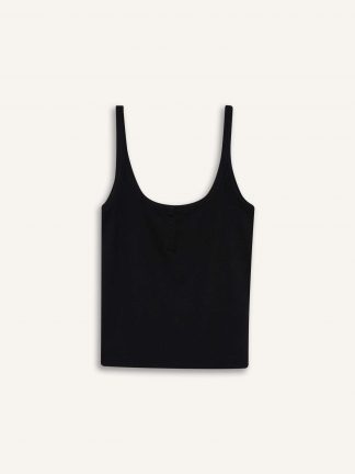 تاپ زنانه مشکی دفکتو