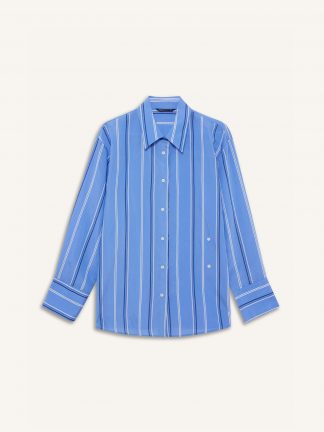 شومیز زنانه آبی دفکتو