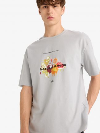 تی شرت مردانه خاکستری دفکتو