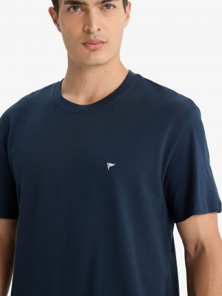 تی شرت مردانه سرمه ای دفکتو