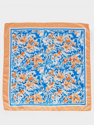 روسری و شال زنانه آبی دفکتو