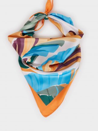 روسری و شال زنانه نارنجی دفکتو