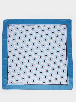 روسری و شال زنانه آبی دفکتو