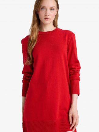 تونیک زنانه قرمز دفکتو