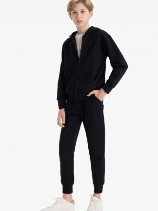 شلوار جاگر پسرانه مشکی دفکتو