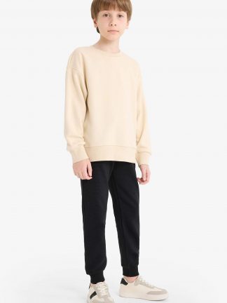 شلوار جاگر پسرانه مشکی دفکتو