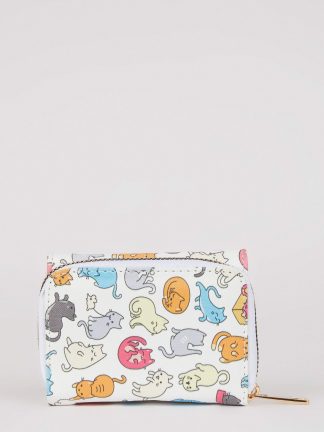 کیف پول زنانه چند رنگ دفکتو