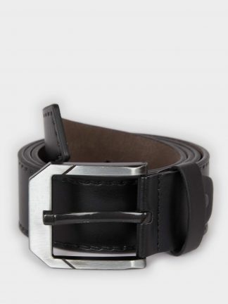 کمربند مردانه مشکی دفکتو