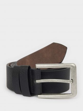 کمربند مردانه مشکی دفکتو