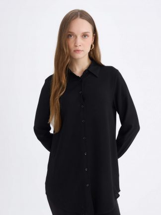 تونیک زنانه مشکی دفکتو