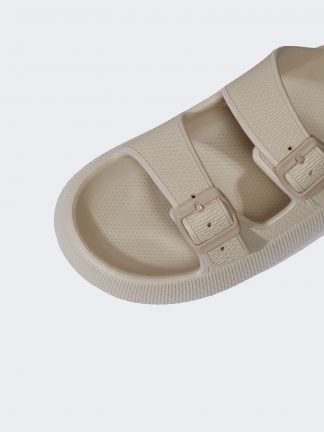 دمپایی مردانه بژ دفکتو