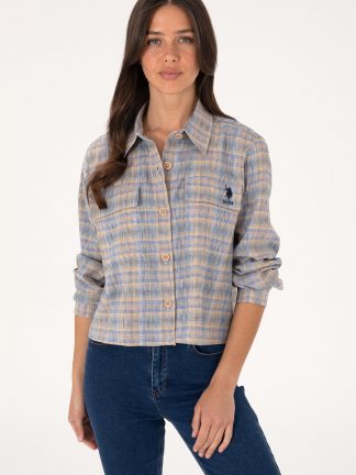 شومیز زنانه راسویی یو اس پولو