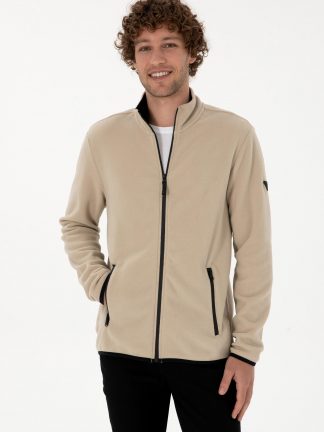 ژاکت مردانه بژ یو اس پولو