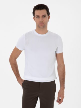 پلیور مردانه سفید کاشارل