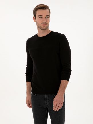 پلیور مردانه مشکی کاشارل