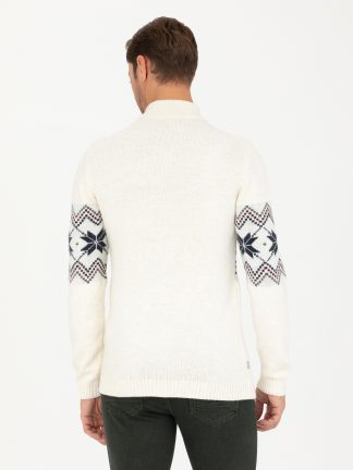 پلیور مردانه بژ پیرکاردین