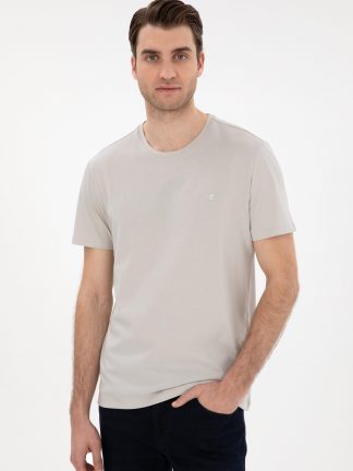 تی شرت مردانه طوسی پیرکاردین