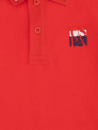 پولوشرت پسرانه قرمز یو اس پولو