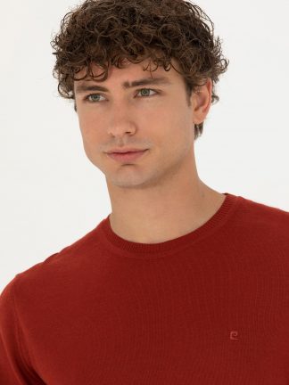 پلیور مردانه آجری پیرکاردین