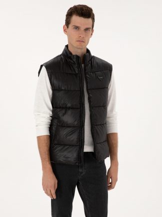 جلیقه مردانه مشکی پیرکاردین